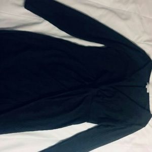 Long Sleeve Grey Summer Dress